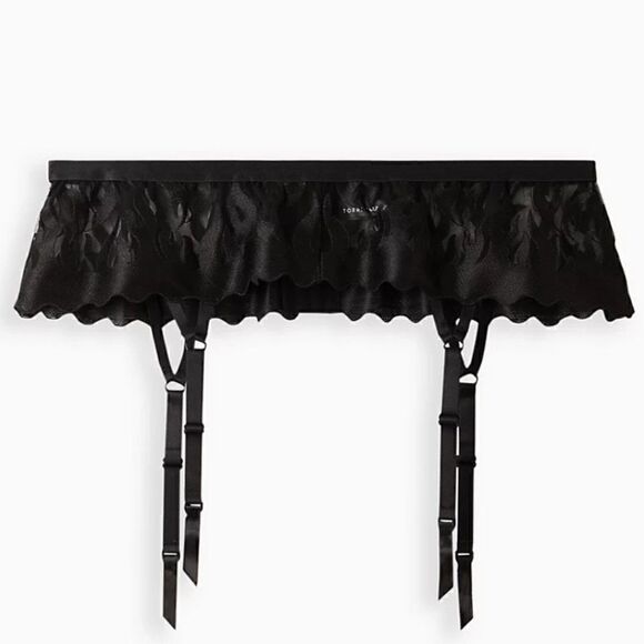 Torrid black Flame garter - Picture 1 of 7